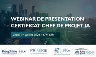 Webinar Présentation Certificat Chef de projet IA