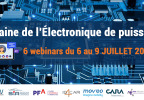 Semaine de l'Electronique de Puissance - 6 au 9 juillet 2020